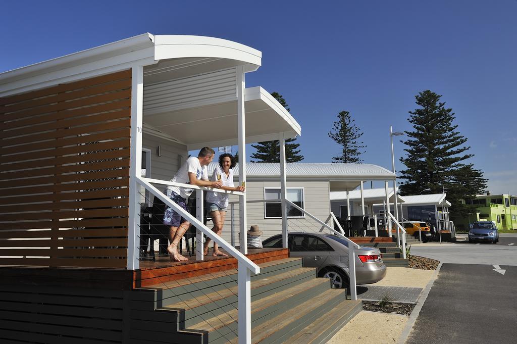 فندق Nrma Stockton Beach Holiday Park الغرفة الصورة