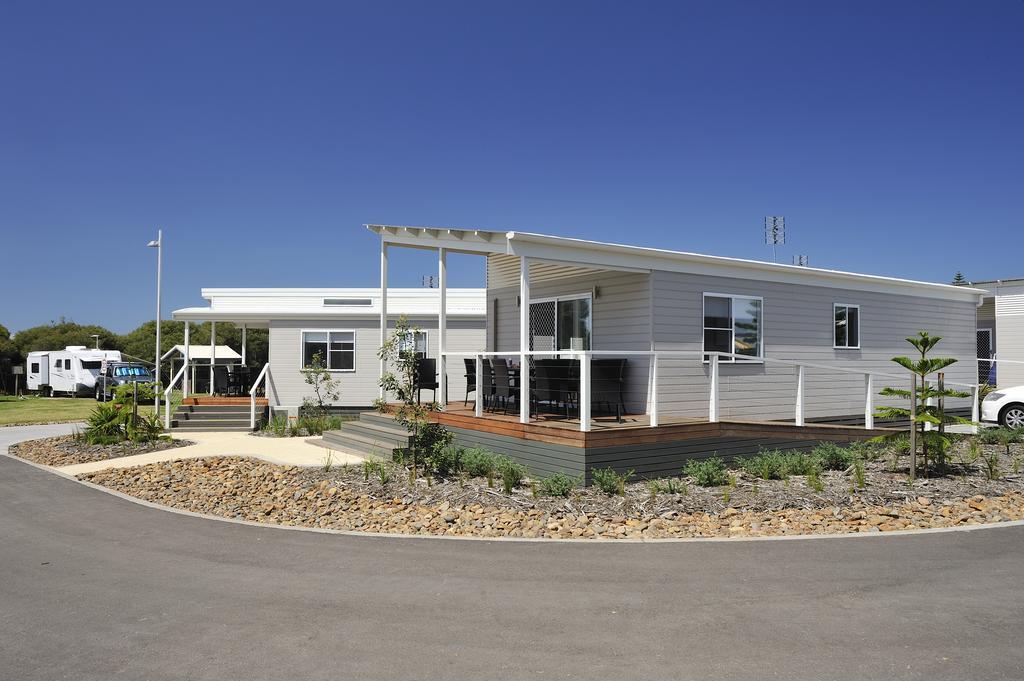 فندق Nrma Stockton Beach Holiday Park المظهر الخارجي الصورة